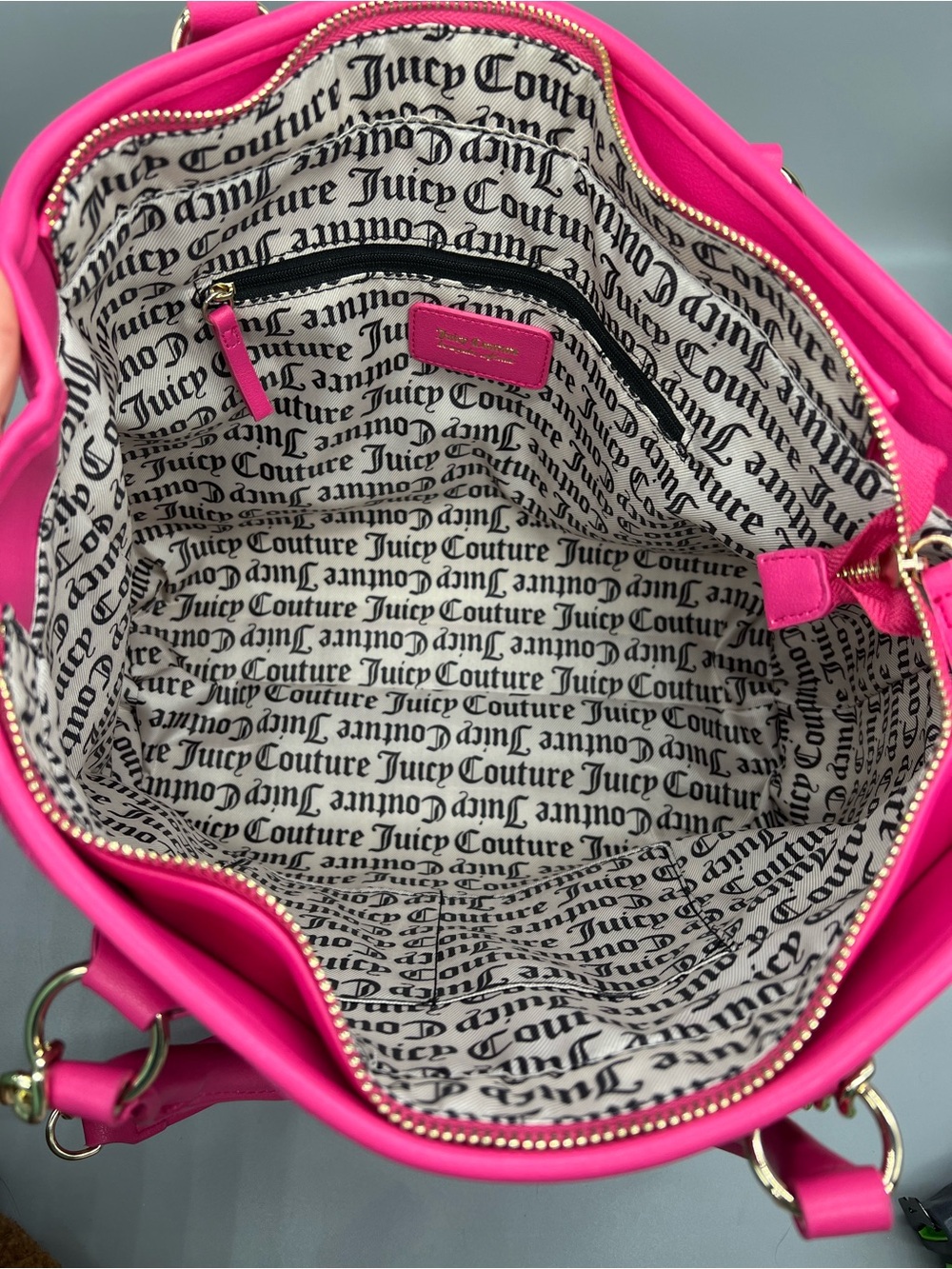 Juicy couture juicy beach couture tote purse - Picture 6 of 7